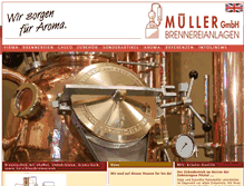 Tablet Screenshot of brennereianlagen.de